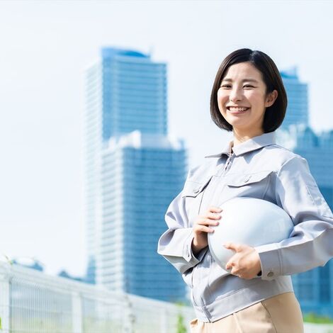元気がいい女性スタッフ